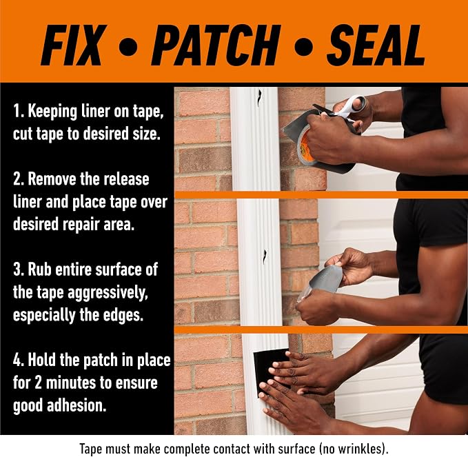 GORILLA Waterproofing Tape, Permanent Seal | Weather Resistant - Image 4