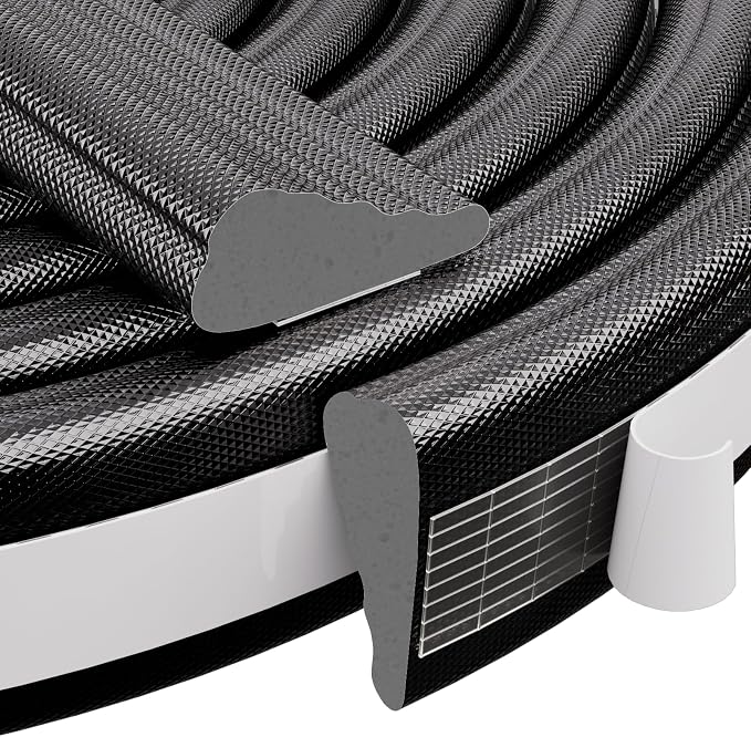 2 Pcs 196" Wedge Weather Stripping by Conwang