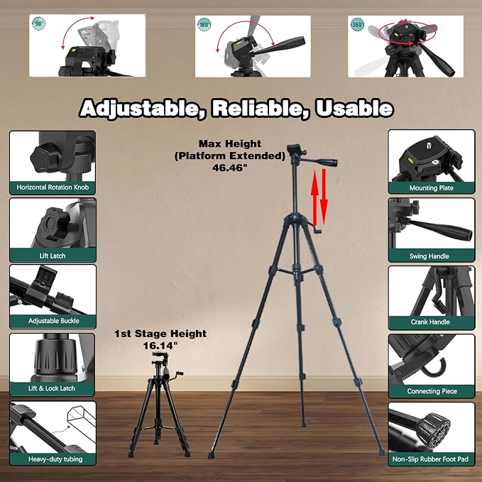 LEIPOR 4x360 Green Laser Level, 16-Line Self-Leveling Kit - Image 5