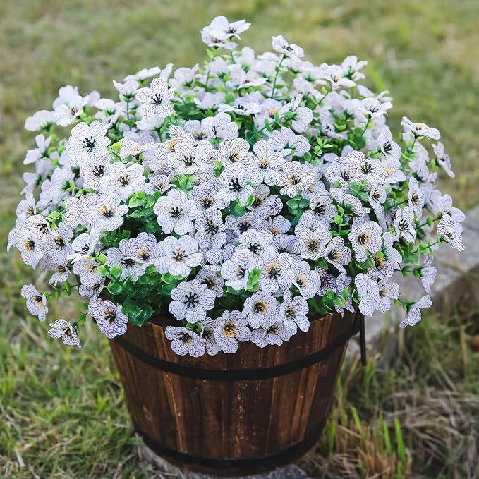 Artificial Flowers for Outdoor Indoor Garden Home Decoration, Faux Flower Daisy - Image 3