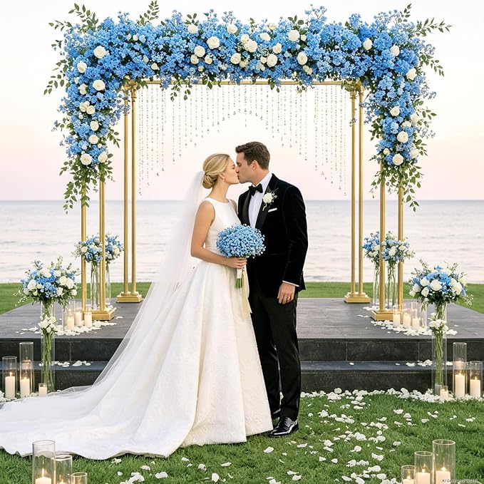 Yastouay Babys Breath Artificial Flowers, Real Touch Faux Babies Breath - Image 6