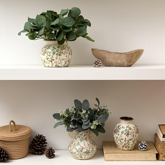 Emotionally Grounded Vase, Vaseking Ceramic Rustic Vase - Image 4