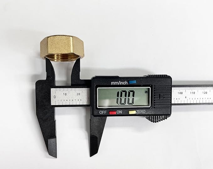 3/4” Brass Hex Pipe Caps and Plugs, Female Thread Cap Plug Adapter Coupling - Image 7
