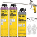 Stanley FA190P Subfloor Adhesive Kit – Polyurethane Expanding Foam Construction by STANLEY