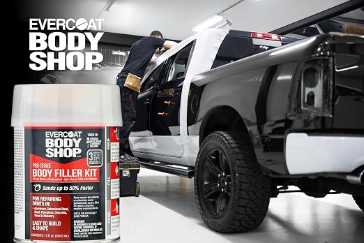 105015 Pro-Grade Body Filler Kit, Fiberglass & More, Easy Mix Hardener Included - Image 9
