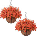Hananona 24 Pcs Artficial Outdoor Flowers by HANANONA