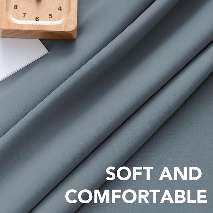 H.VERSAILTEX Blackout Curtains Thermal Insulated Window Treatment Panels Room - Image 5