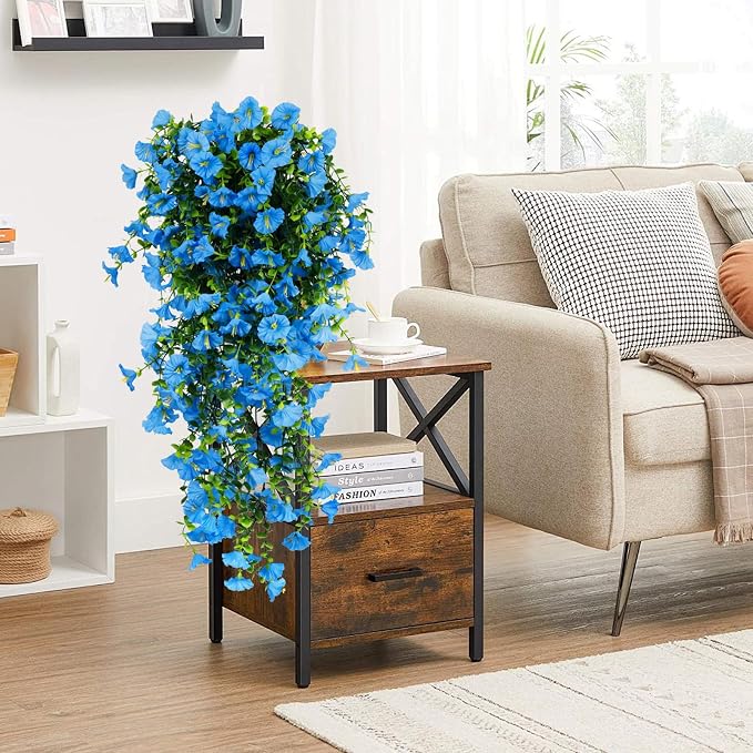 4-Pack Fake Hanging Plants, Faux Hanging Plant Artificial Greenery - Image 7