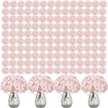 Auihiay 404Pcs Hydrangea Artificial Flowers Bulk, Faux Hydrangea Flowers | Pink by Auihiay