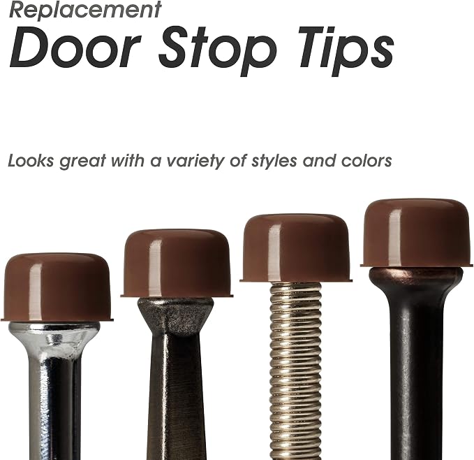 Premium Rubber Door Stop Stud Replacement Tips – Doorstopper Bumpers, Springe - Image 4