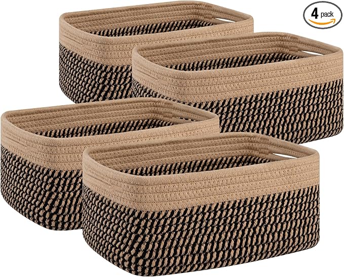 OIAHOMY 4 PACK 7L Storage Baskets by MasterofSpaceOptimization