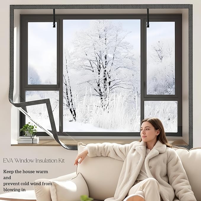 Window Insulation Kit for Winter 75''X79'' - Image 4