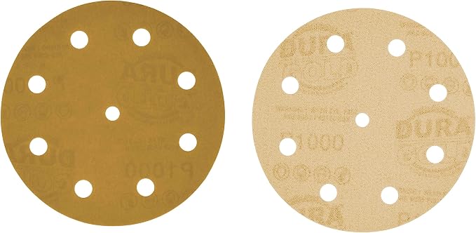 Dura-Gold Premium 5" Gold Sanding Discs - Image 2