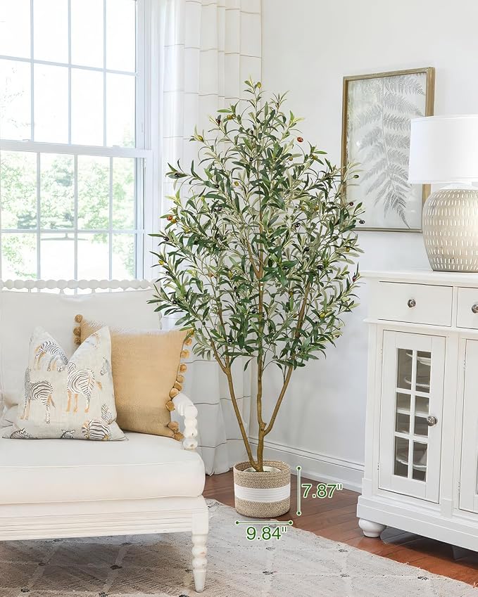 Artificial Olive Tree 6FT Faux Indoor - Image 3