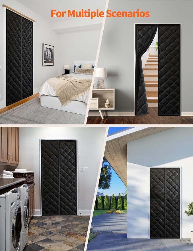 Magnetic Thermal Insulated Door Curtain - Image 6