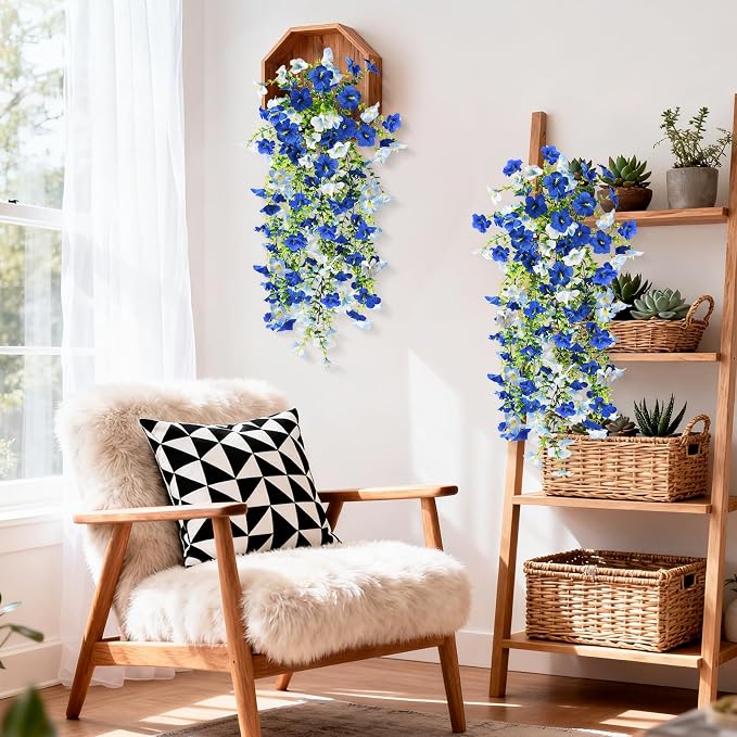 INQCMY Artificial Fake Flowers Plants - Image 5