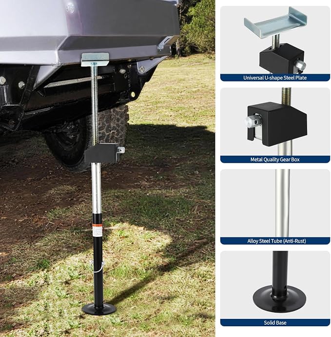 Garvee 6 Pack RV Slide Out Support Jacks | 30, 000lb Heavy Duty Rv Stabilizer - Image 2