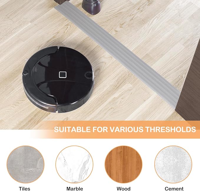 Threshold Ramps for Doorways Self-Adhesive Rubber Threshold Strip | Rubber - Image 5