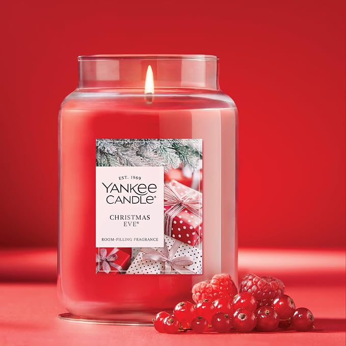 Yankee Candle Christmas Eve Scented Candle, 22oz Large Jar - Image 4