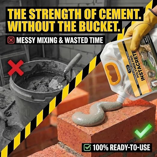 YKF Ready-to-Use Polymer Cement Adhesive Paste, Pre-Mixed Mortar Alternative - Image 2