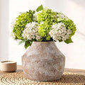 Ceramic Flower Vase for Centerpieces, 5.2in Pottery Small Ceramic Vases | by CUCUMI