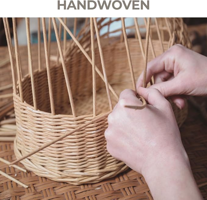 GRANNY SAYS White Wicker Baskets - Image 9