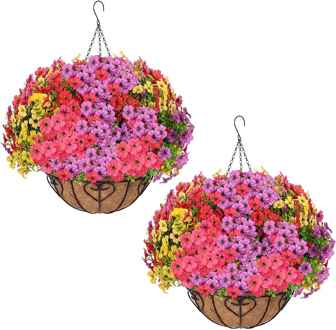 2 Sets Artificial Hanging Flower by LetuoClipsClipsandHooks
