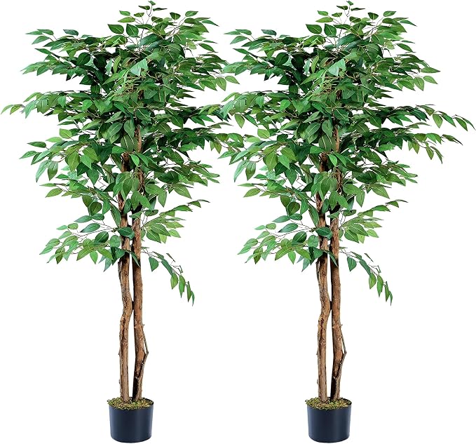 VECELO Artificial Ficus Tree by VECELO