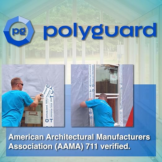 POLYGUARD WindowSeal Window and Door Flashing Tape, 6 in x 100 ft Roll - Image 4