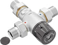 Caleffi 521500 Adjustable Thermostatic Mixing Valve 3/4 Inch 30-65 °C Anti-scale by Unknown