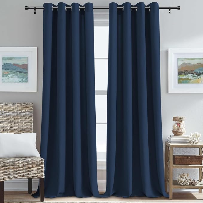 H.VERSAILTEX Room Darkening Curtains 108 inches Long by HVERSAILTEX