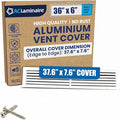 36x6 Aluminum Wall Ceiling Air Return Vent Cover HVAC Rustproof Grille by ACLAMINAIRE