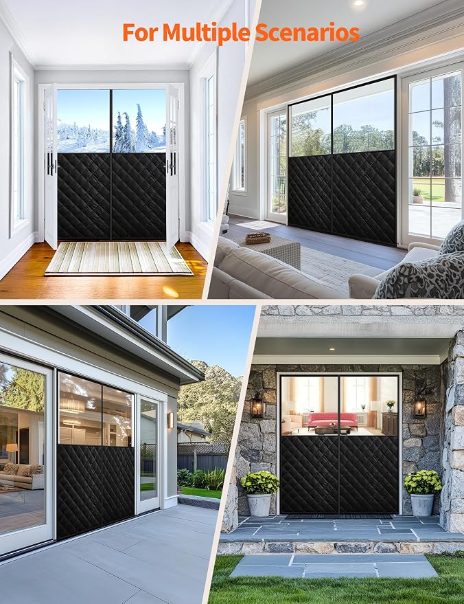 Magnetic Thermal Insulated Door Curtain - Image 6