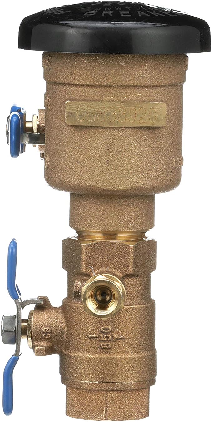 Zurn Wilkins 114-720A 1-1/4" 720A Pressure Vacuum Breaker Assembly - Image 6