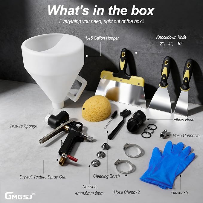Drywall Texture Spray Gun Kit - Image 2