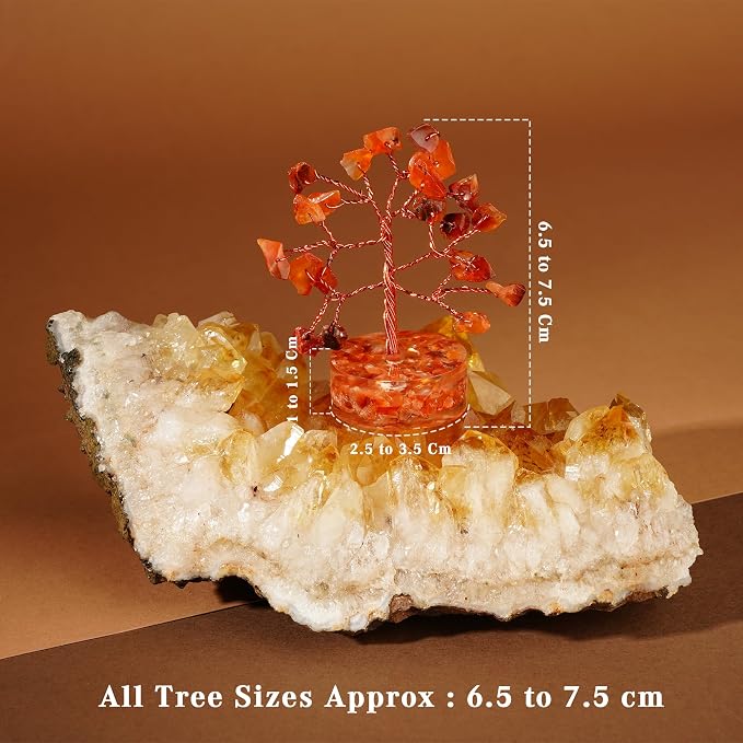 Set of 12 Crystal Trees Unique Birthday Gifts - Image 6