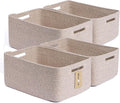 MiniArk Large Storage Baskets for Organizing, Baby Nursery, Toy Bins Box by MiniArkStorageBasketsHome