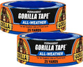 Gorilla All Weather Duct Tape, 1.88" x 25 yd | UV Resistant | Waterproof | by Gorilla