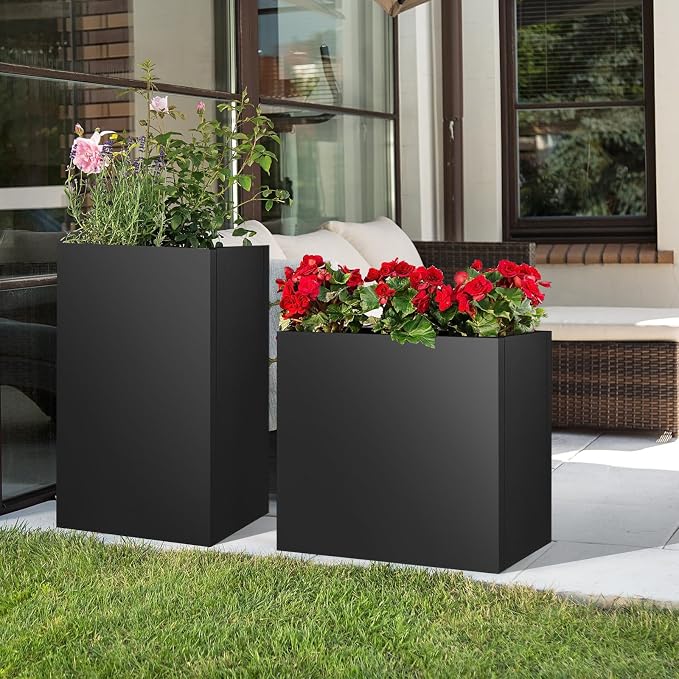 28"x12"x28" Steel Planter Box | Heavy-Duty Rust Resistant Steel Planter - Image 7