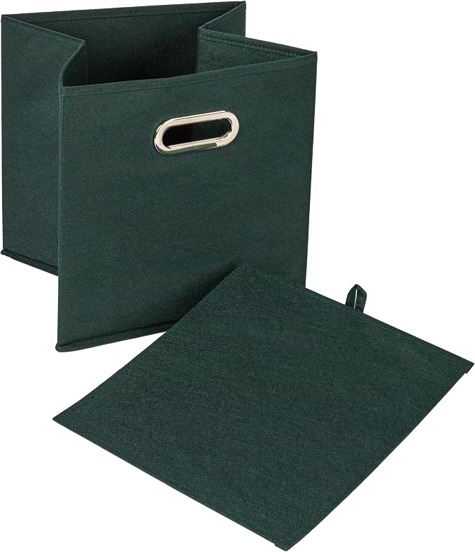 Household Essentials Foldable Fabric Storage Cubes 6-Pack – 11x11x11 Stackable - Image 8