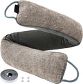 Weighted Door Draft Stopper, 38inch | Under Door Noise Blocker, Front Door by Makryebi