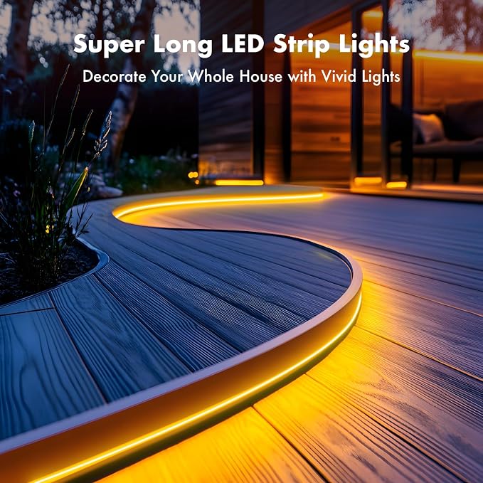 SILFU Neon Rope Lights, 40FT RGB LED Strip Lights | Waterproof IP67 LED Lights - Image 7