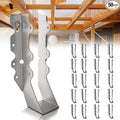 50 Pcs 2x8 Joist Hangers, 18 Gauge Metal Face Mount Joist Hangers, Lu28 Joist by Levendor