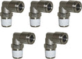 PneumaticPlus PN15 Series Push to Connect Tube Fitting, Male Elbow by PneumaticPlus