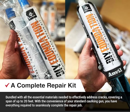 Epoxy Concrete Crack Repair Kit – Low-Viscosity Epoxy Injection - Image 3