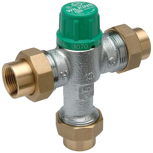 Zurn Wilkins 34-ZW1070XL 3/4" ZW1070XL Aqua-Gard Thermostatic Mixing Valve by Zurn