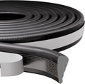 2Pcs x196”Black Wedge Weather Stripping Door Seal Strip by KAYLEINSTER