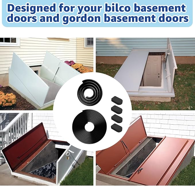 for Bilco Basement Door Weatherstrip Kit Fit - Image 7