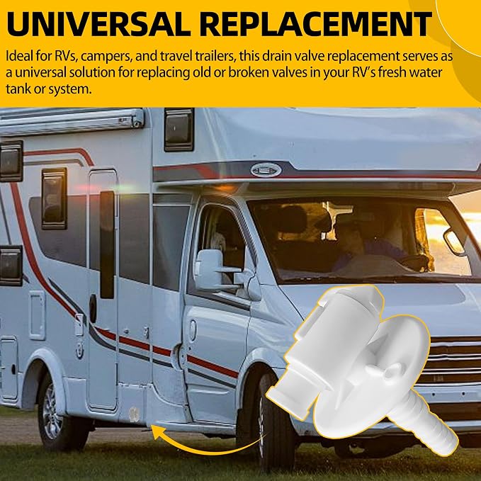 22223 RV Water Tank Drain Valve - Image 6