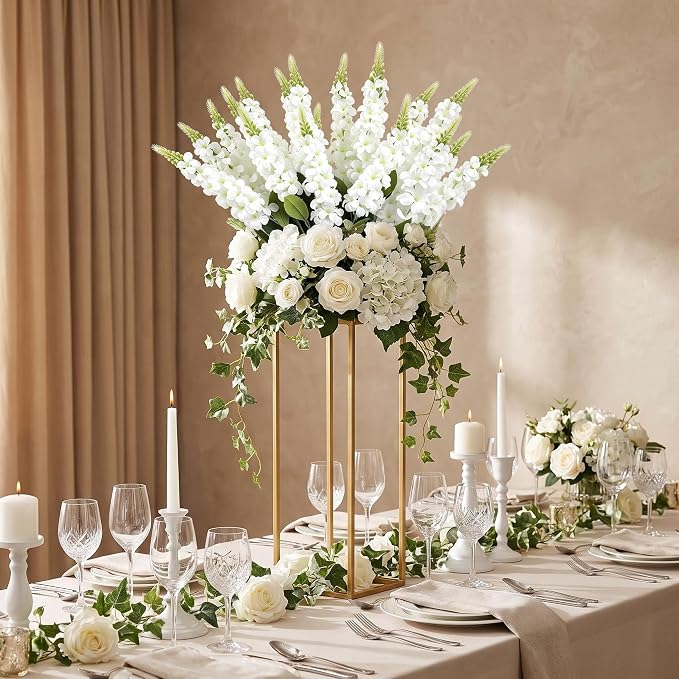 Kate Aspen 15pcs Snapdragon Artificial Flowers Delphinium Artificial Flowers - Image 4